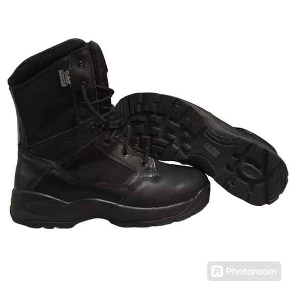 5.11 Tactical 8" A.T.A.C. Side Zip Shield Duty Boots 2.0 Size Black 13W - Picture 1 of 16